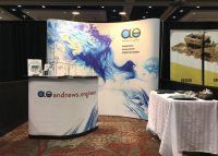 A.E booth at TRS 2018